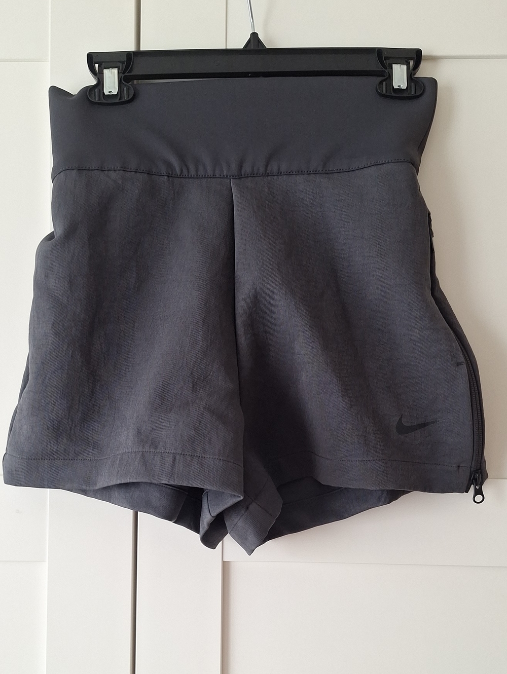 Nike Women’s Charcoal High-Waist Performance Shorts